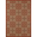 Standalone 4 x 6 ft. Plymouth Collection Milan Flat Woven Indoor & Outdoor Area Rug, Red ST2590134